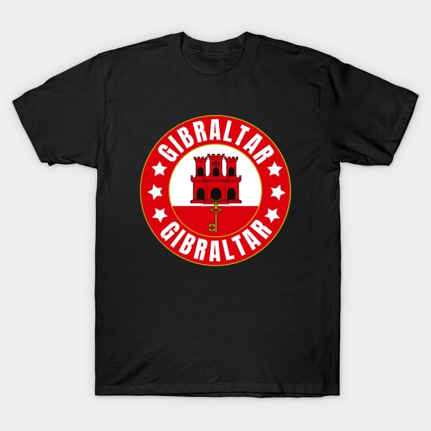 Gibraltar T-Shirt by footballomatic